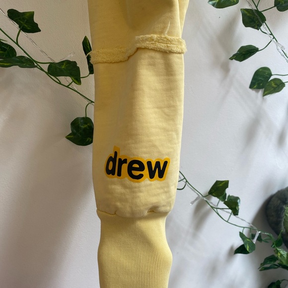 Drew House XS Light Yellow Hoodie - Picture 3 of 3
